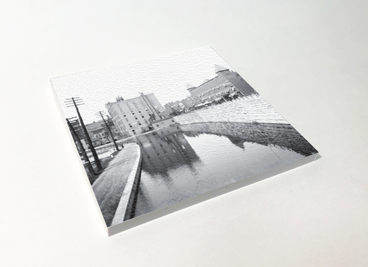 Erie Canal Rochester Square ABS Plastic Coaster
