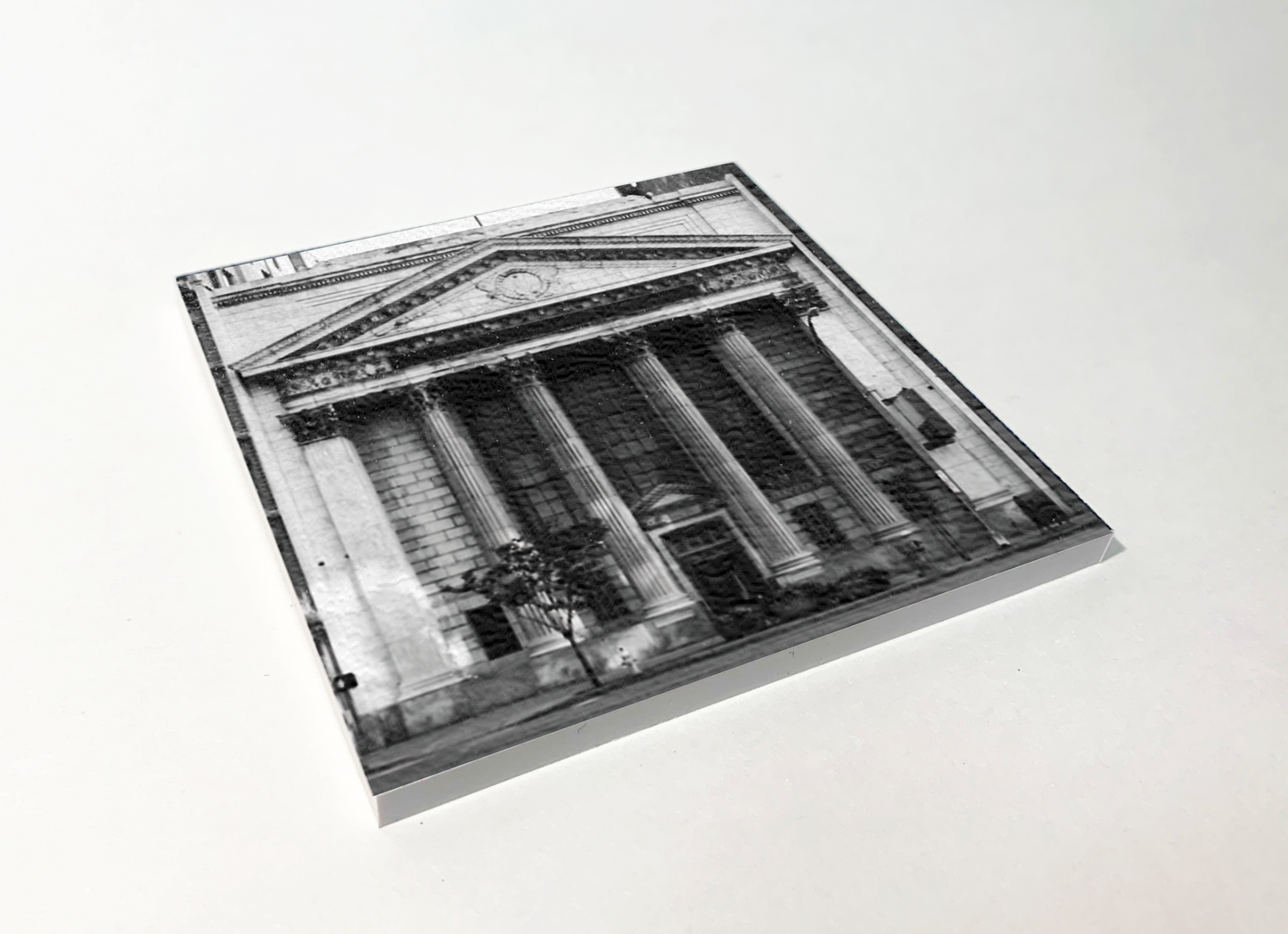 Monroe Savings Bank Rochester ABS Plastic Coaster