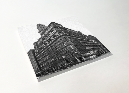 Powers Building Rochester ABS Plastic Coaster