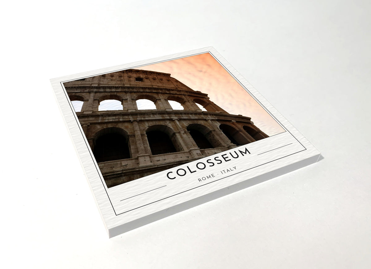 colosseum poster coaster color