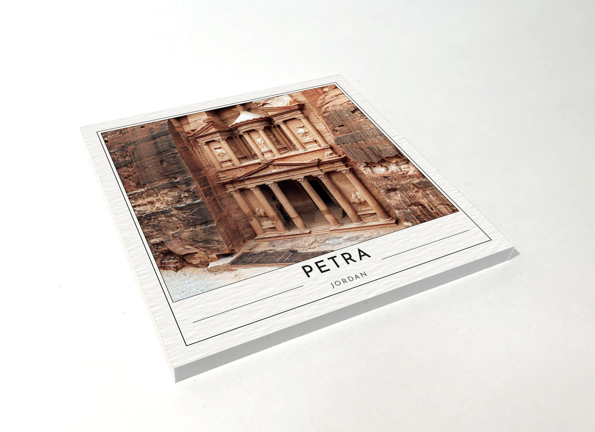 petra poster coaster 4 pack color